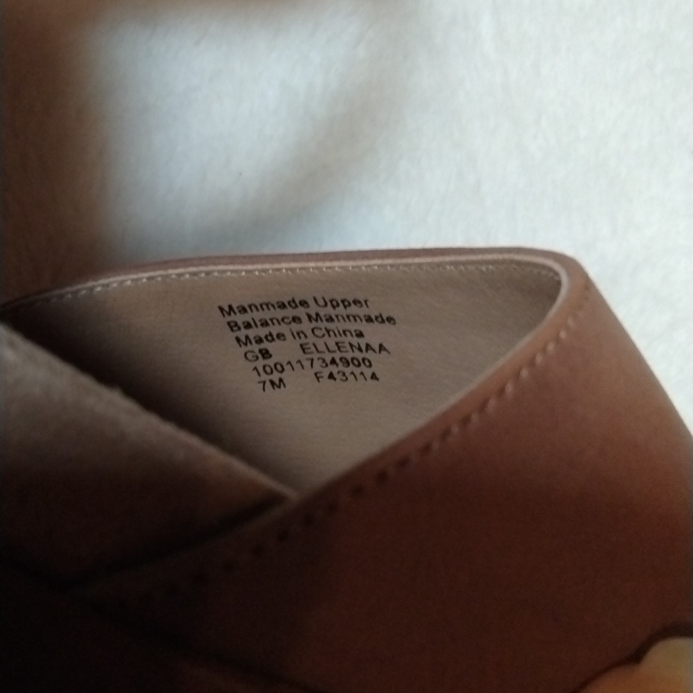 Giani Bernini cognac wedge sz 7 - Picture 7 of 7